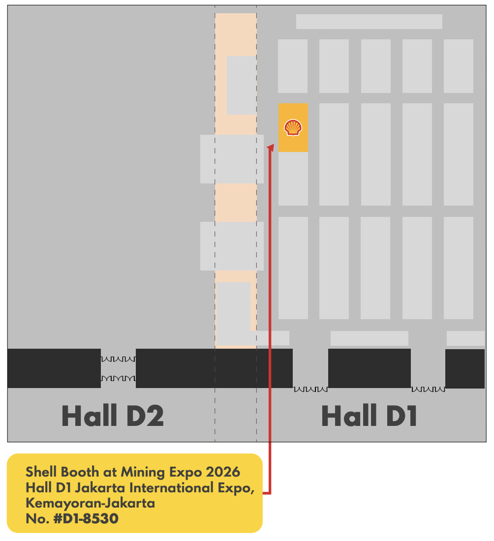Shell Booth No. #8530 at Hall D1 JIExpo Kemayoran